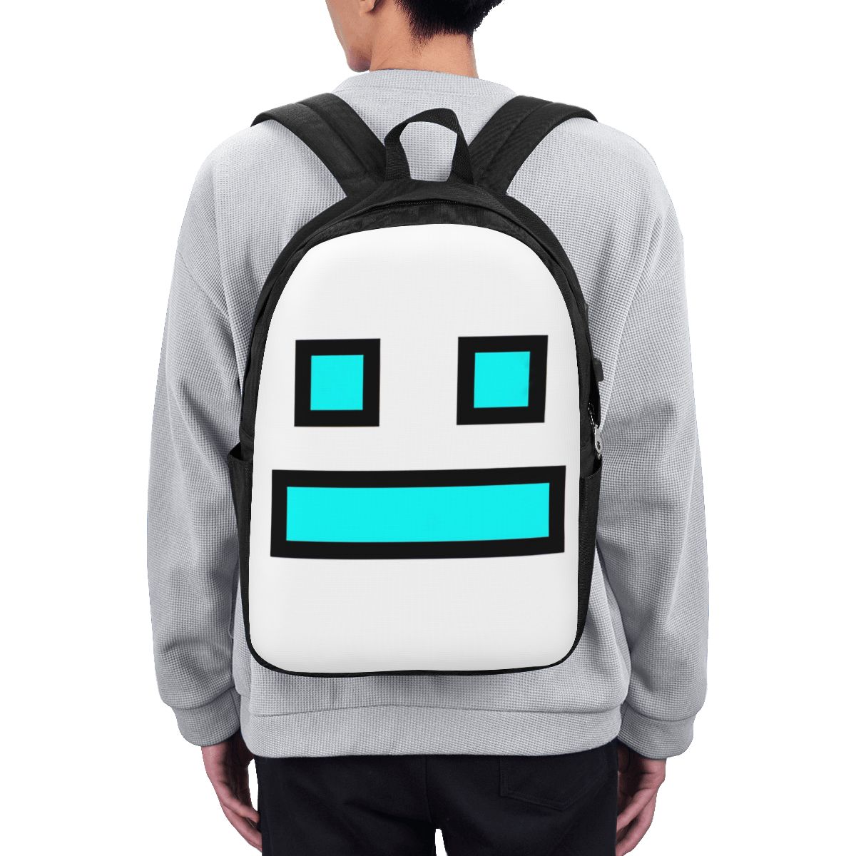 Women'S Bags Travel - Video Game Geometry Dash Rugzak Reisnotebooktas