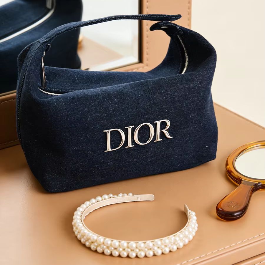 Women Bags Dior - DIOR Dames Luxe Denim Schoudertas met