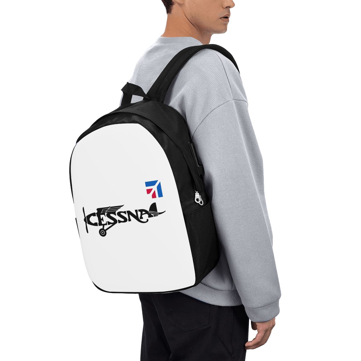 Women'S Bags Travel - Cessna Logo Rugzak Reisnotebooktas Computer Student