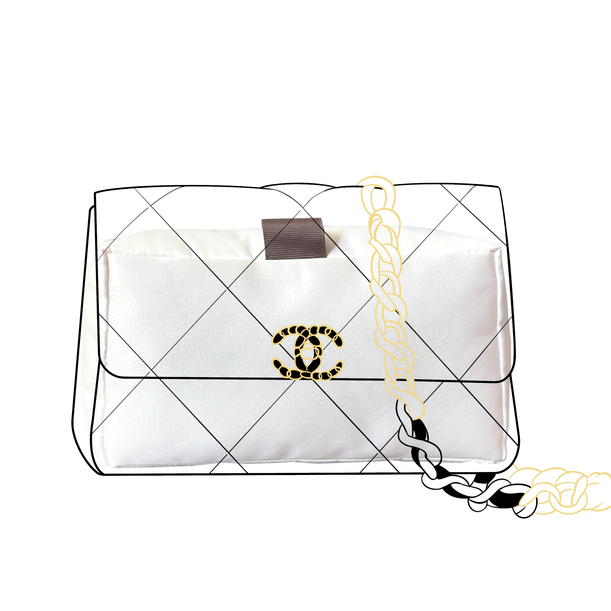 Women Bags Dior - Fit Voor Flap CC19 Luxe Handtas