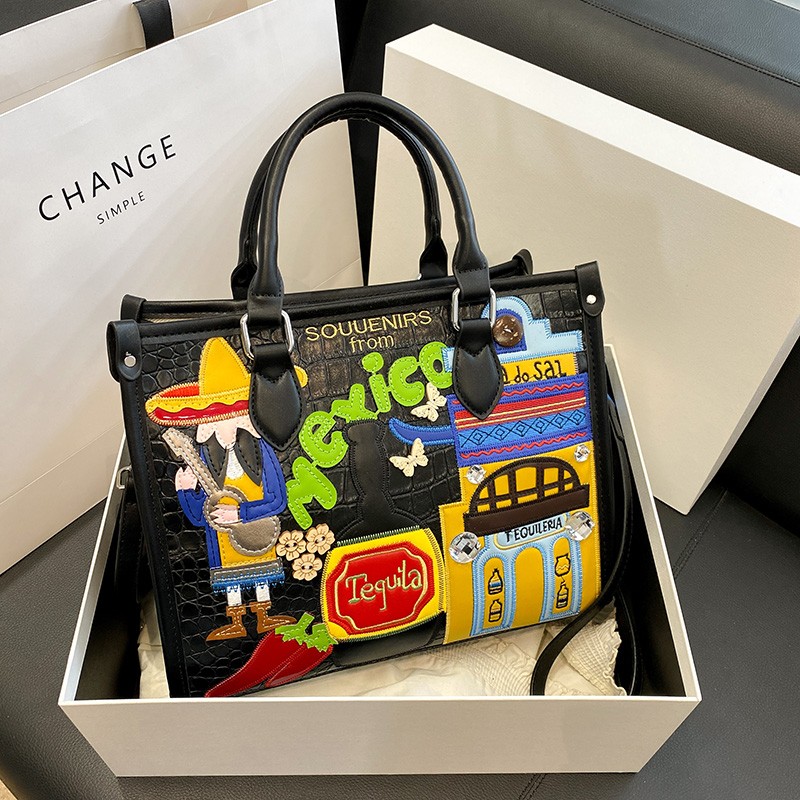 Women Bags Discount - Design Patchwork Rits 2026 Hot Sale