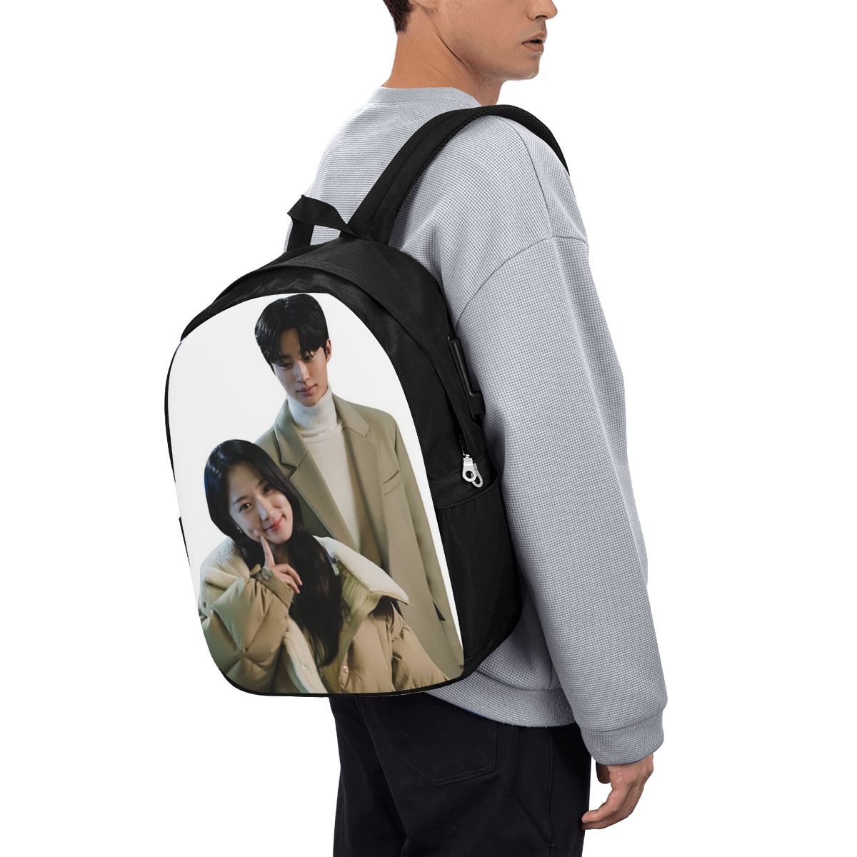 Women'S Bags Travel - Mooie Runner Kdrama Fanart Rugzak Reisnotebooktas