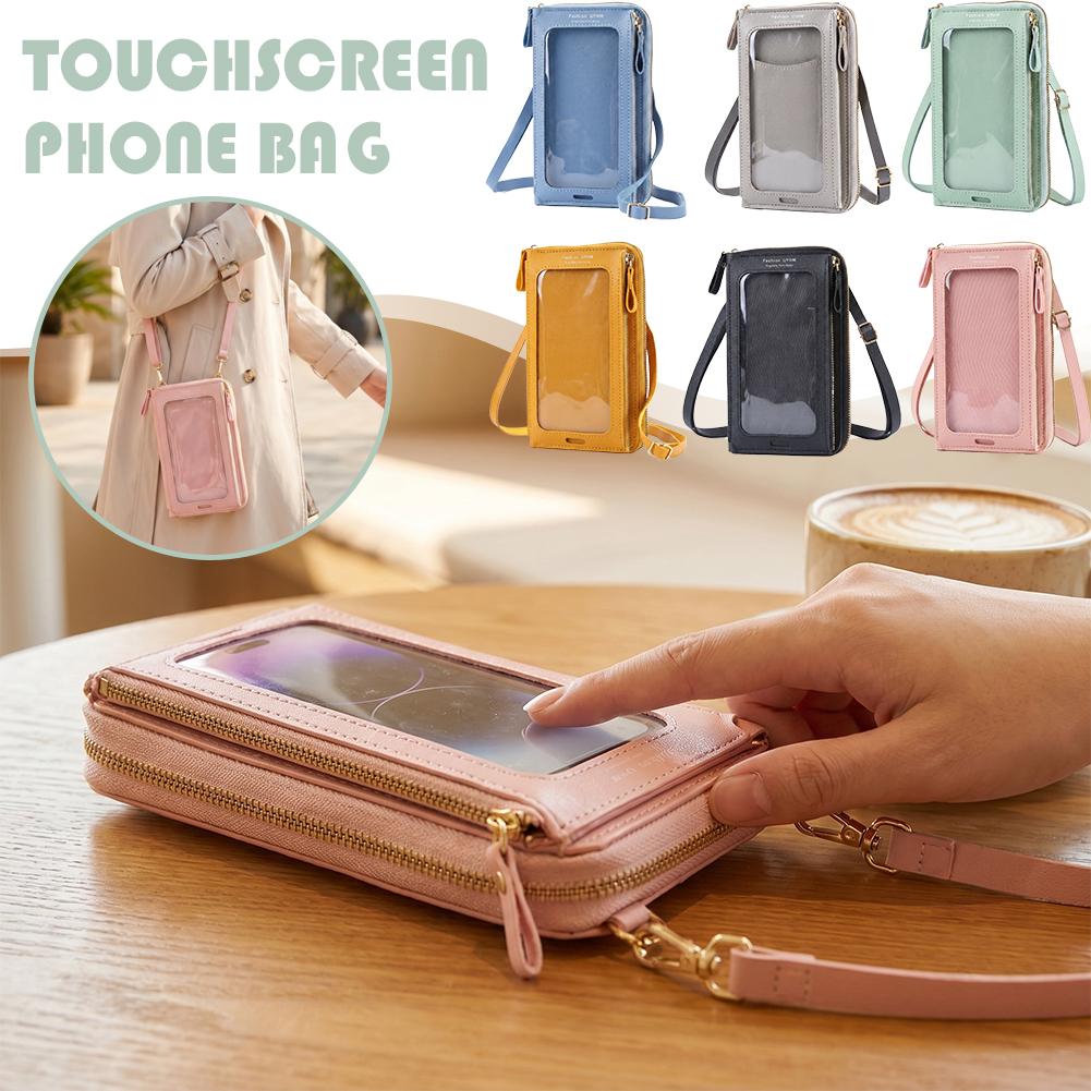 Women Bags And Purses - Dameshandtassen van zacht leer, portemonnees met