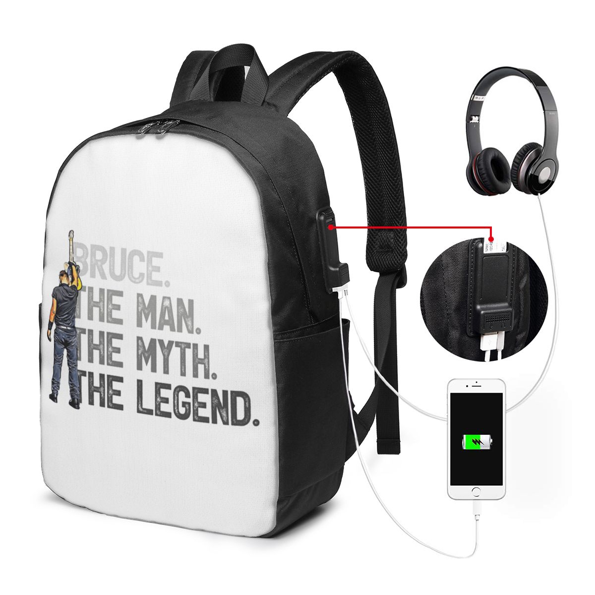 Bruce Springsteen Rugzak Reisn - Women'S Bags Travel recensie en prijs