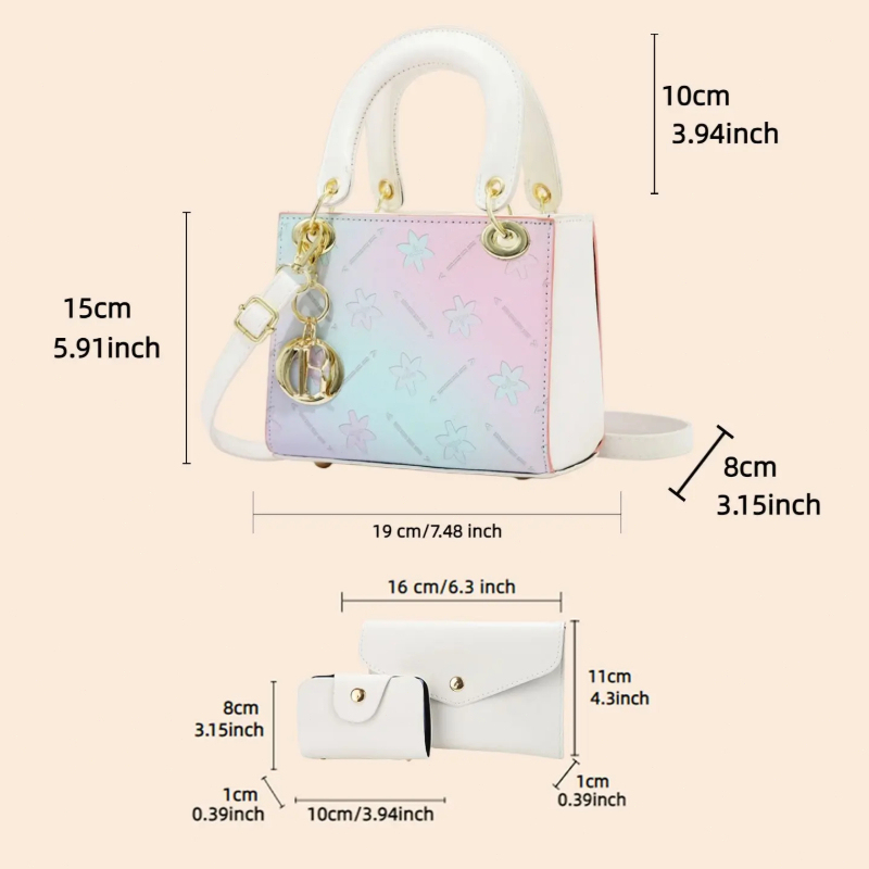 Crossbody-schoudertasset met g - Women Bags And Purses recensie en prijs