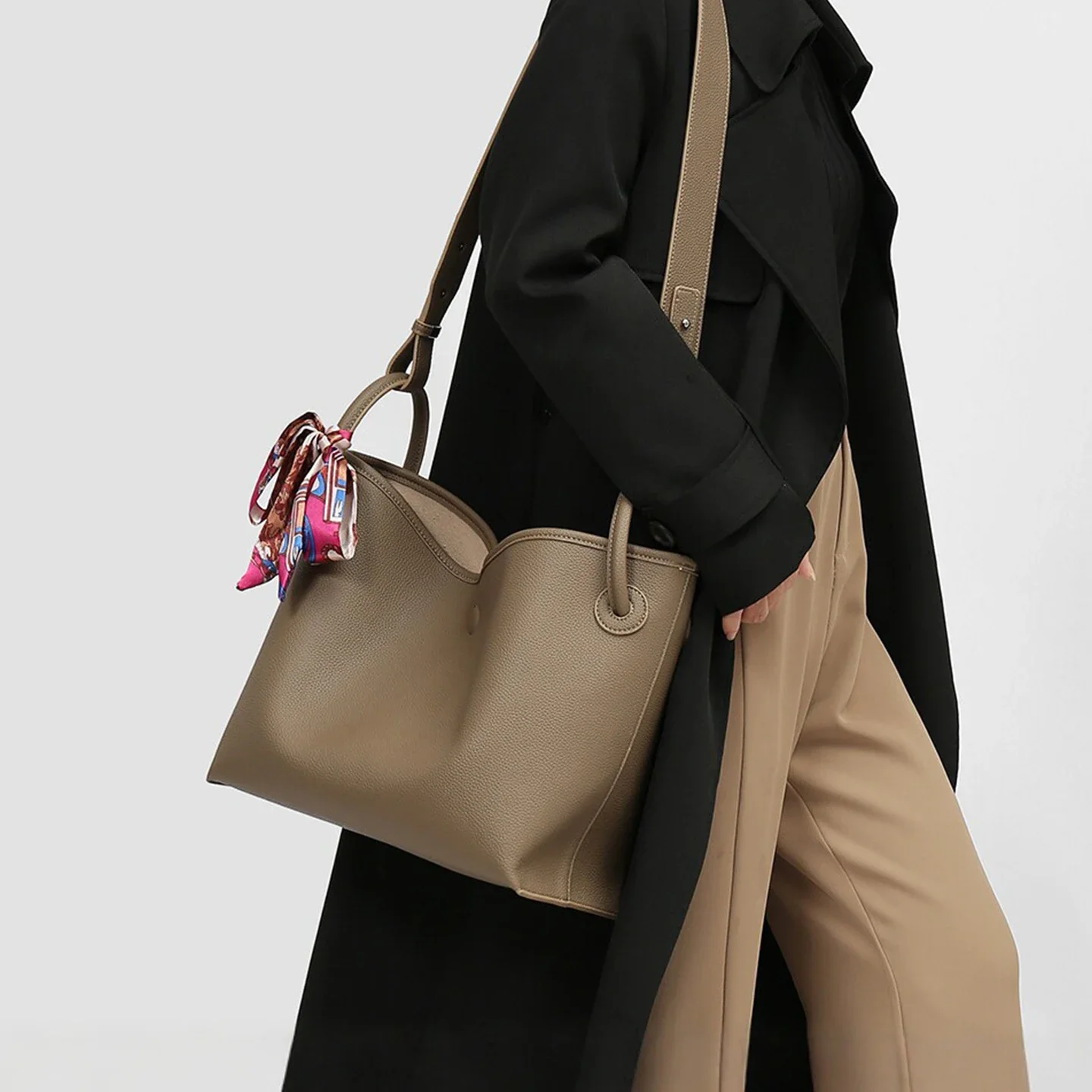 Luxe dames handtas van PU leer - Women'S Crossbody Bags recensie en prijs
