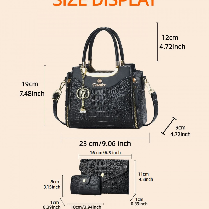 Dames handtasset met krokodill - Women'S Crossbody Bags recensie en prijs