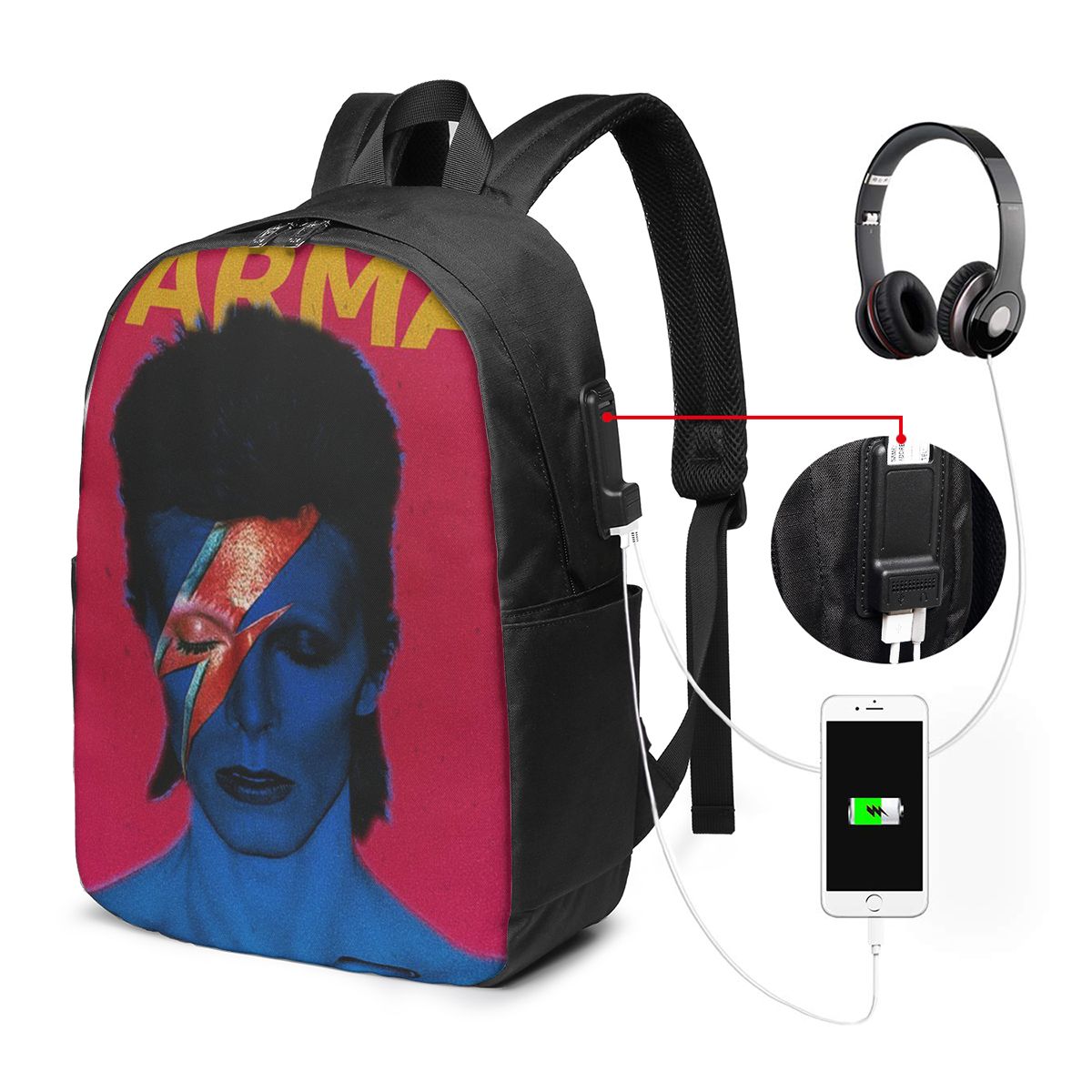 Davids Bowied Rugzak Reisnoteb - Women'S Bags Travel recensie en prijs