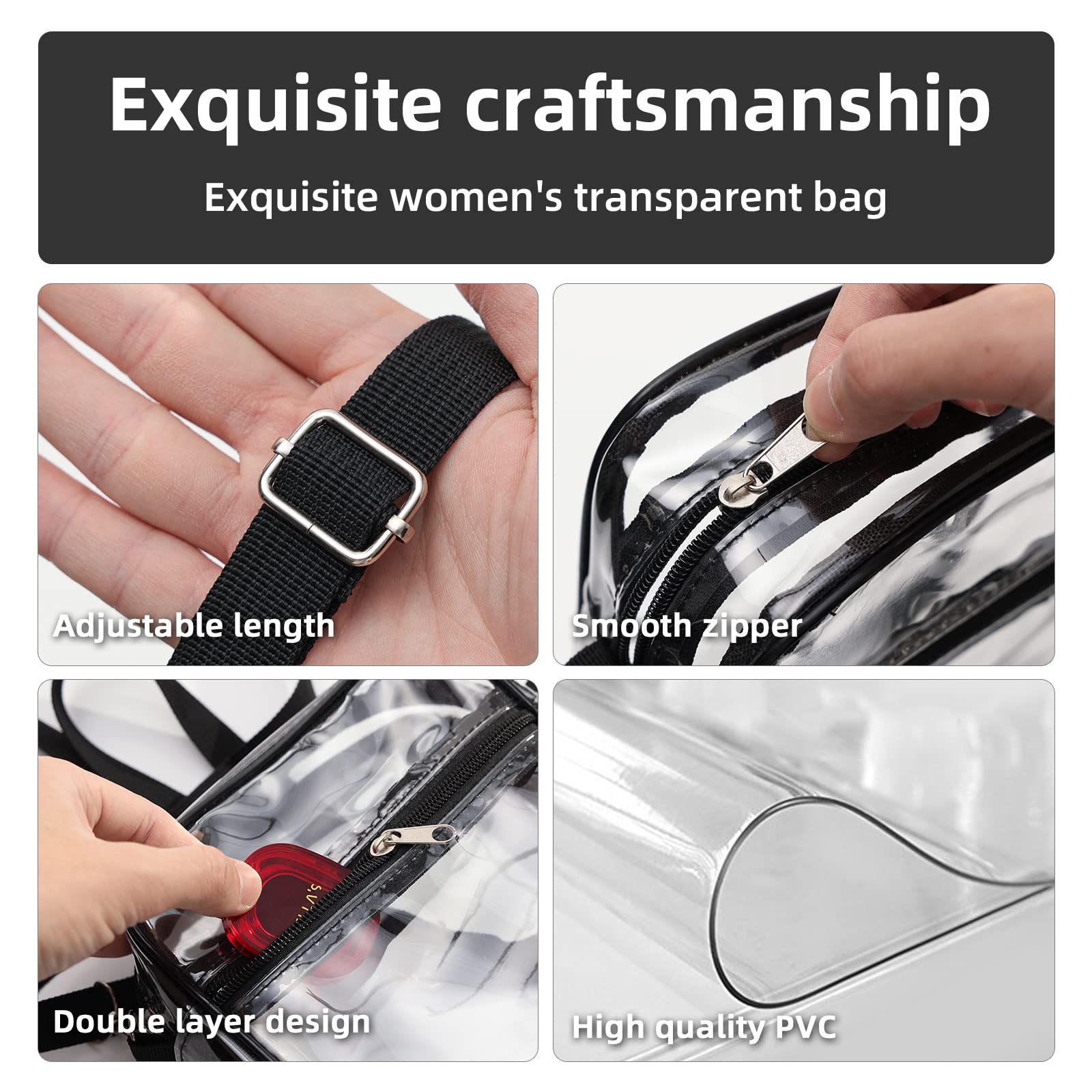 1-10 stuks Dames Transparante  - Women Bags And Purses recensie en prijs