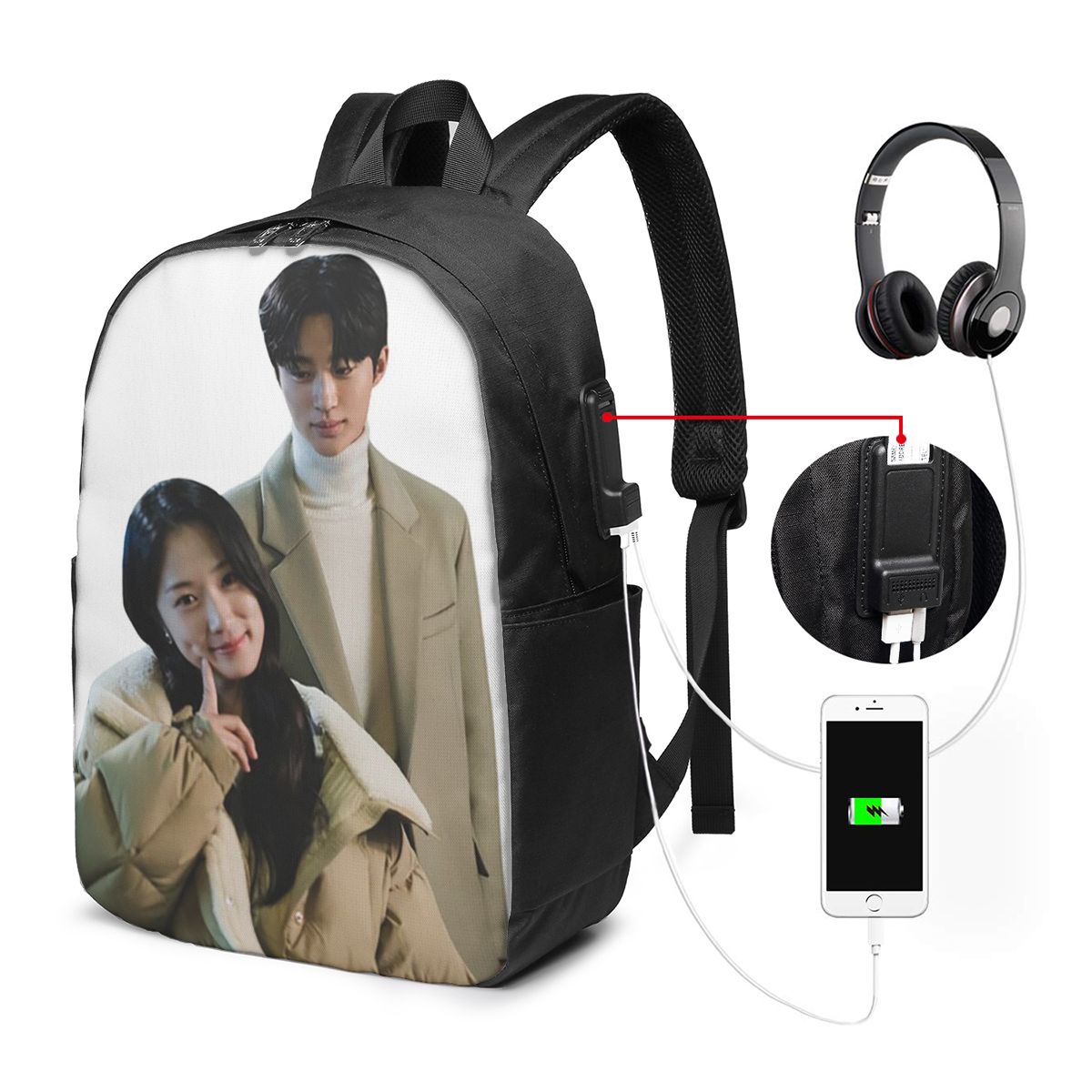 Mooie Runner Kdrama Fanart Rug - Women'S Bags Travel recensie en prijs