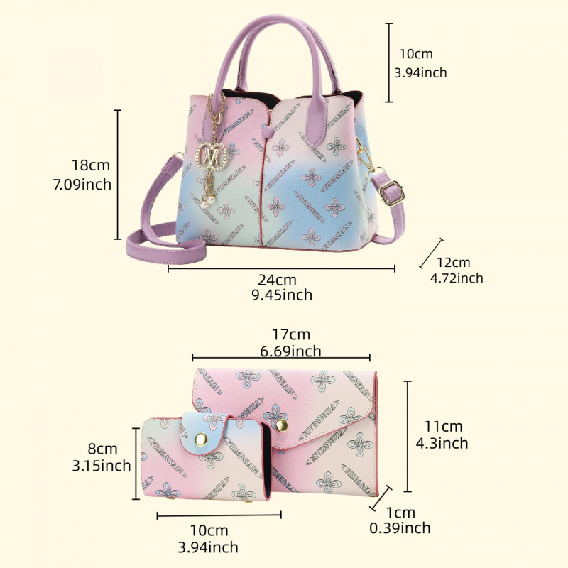Gradient Dames Driedelige Set  - Women'S Crossbody Bags recensie en prijs